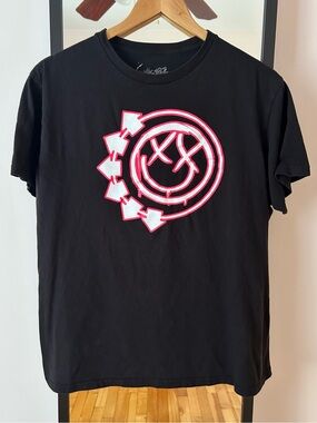 Vintage Y2K Blink 182 🎸 band tour concert tee shirt punk rock metal